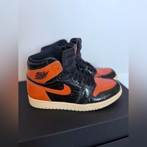 Nike Mens Air Jordan 1 Retro High OG Shattered Backboard 3.0 Sneakers Jordans